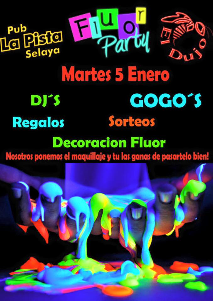 Fiesta Fluor en El Dujo y en La Pista de Selaya