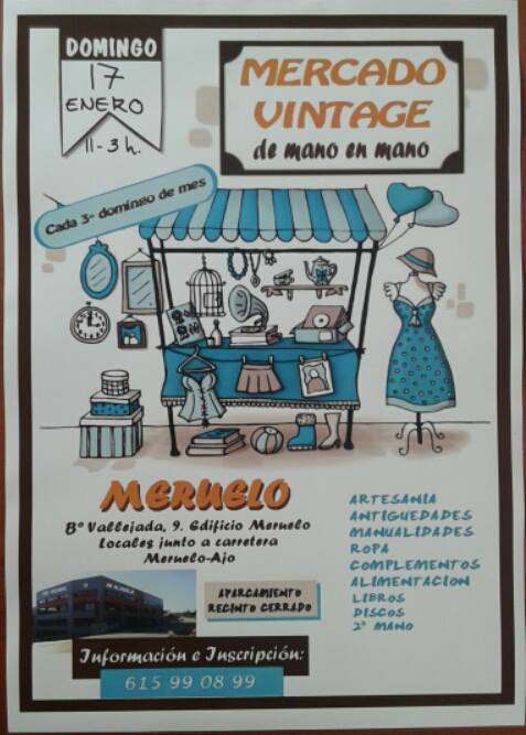 Mercado Vintage en Meruelo