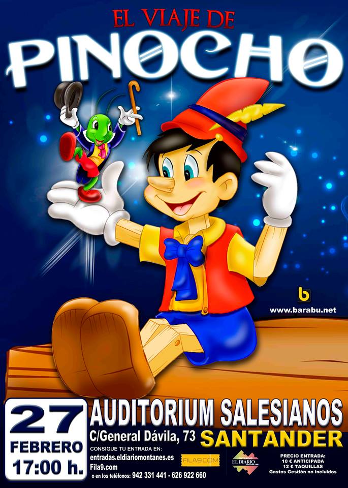 Musical El Viaje de Pinocho en los Salesianos de Santander