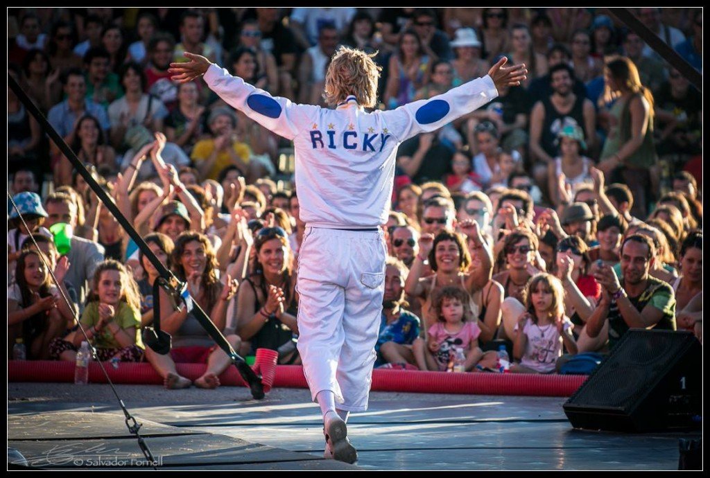 Circo y Humor con Ricky el Profesor de Tenis en Santander