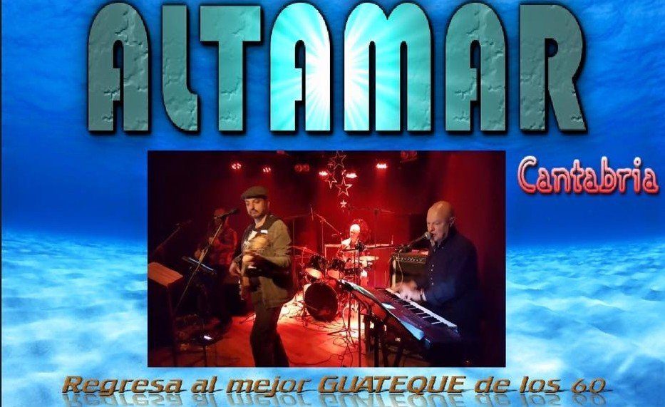 Concierto de Grupo Altamar en la Cervecería Cross de Maliaño