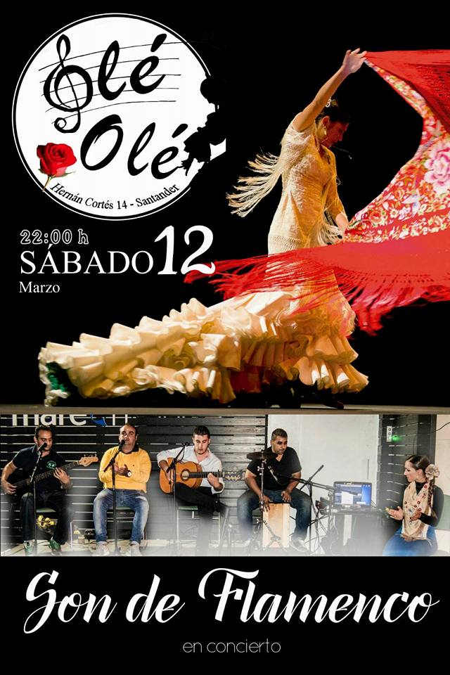 Concierto de Son de Flamenco en el Olé Olé de Santander