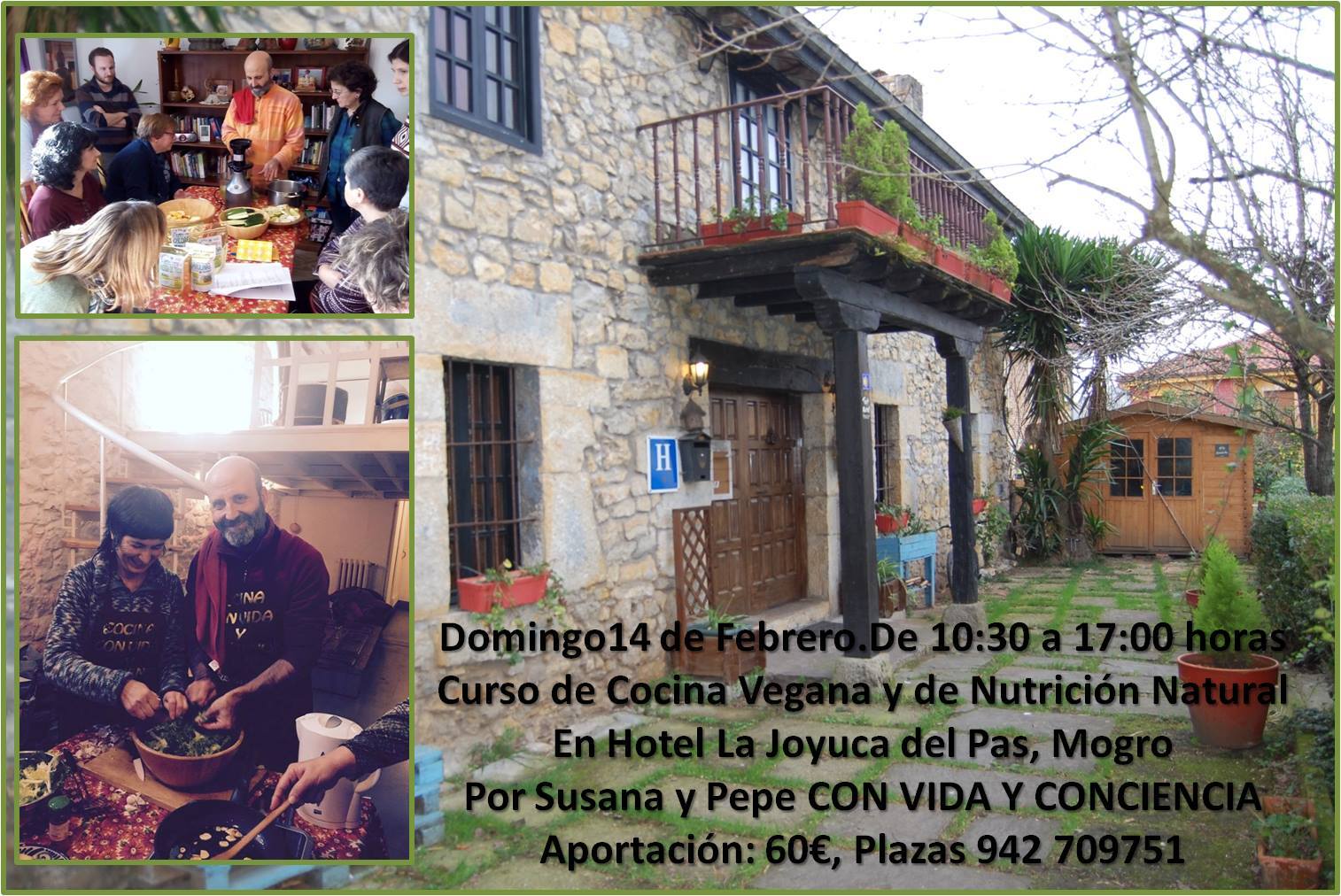 Curso de Cocina Vegana en La Joyuca del Pas en Mogro