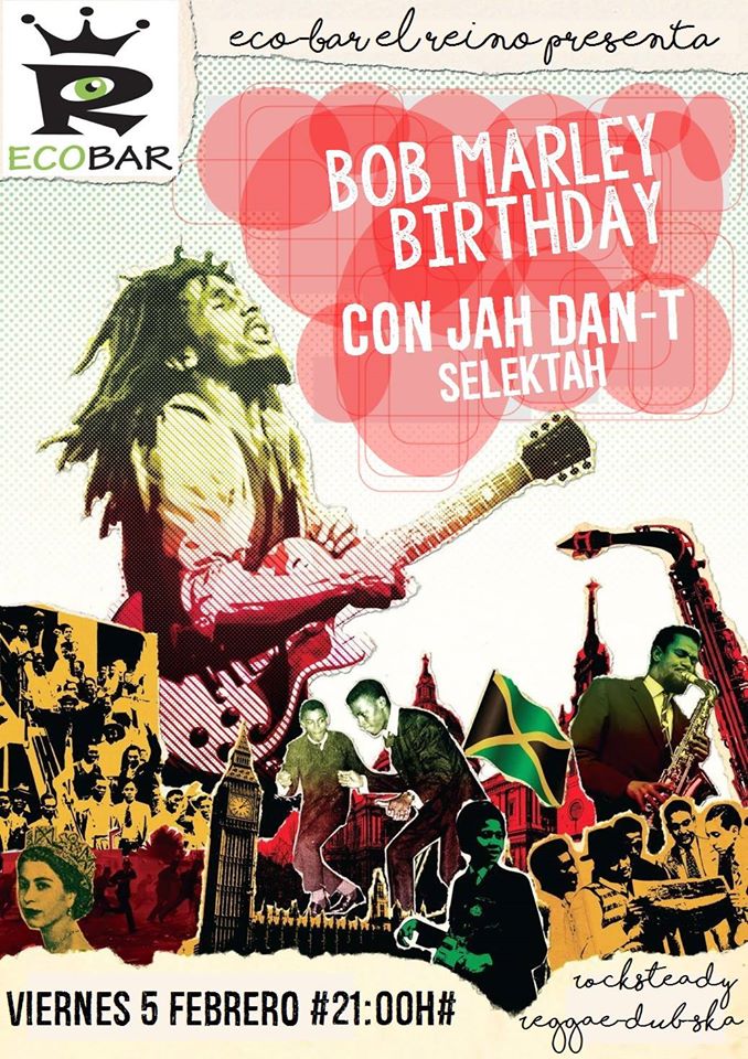 Fiesta aniversario de Bob Marley en el Reino en Cabezón de la Sal