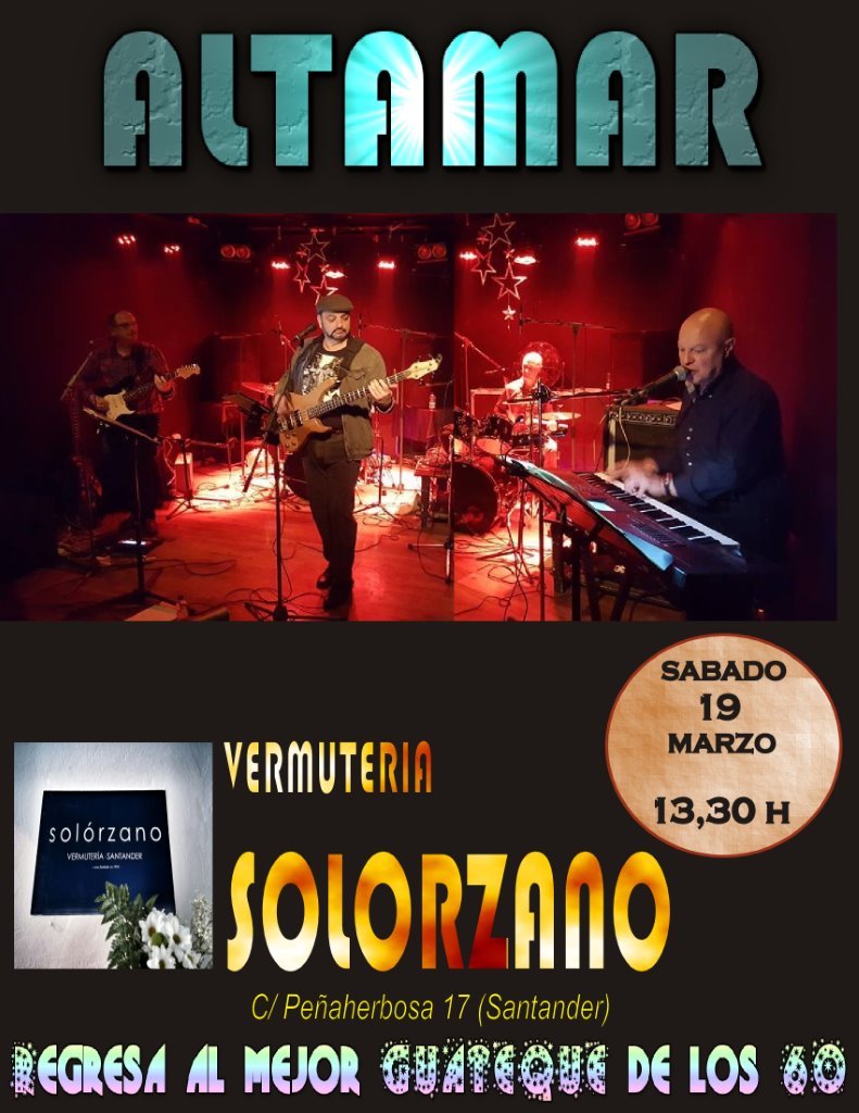 Concierto del grupo Altamar en el Solorzano en Santander