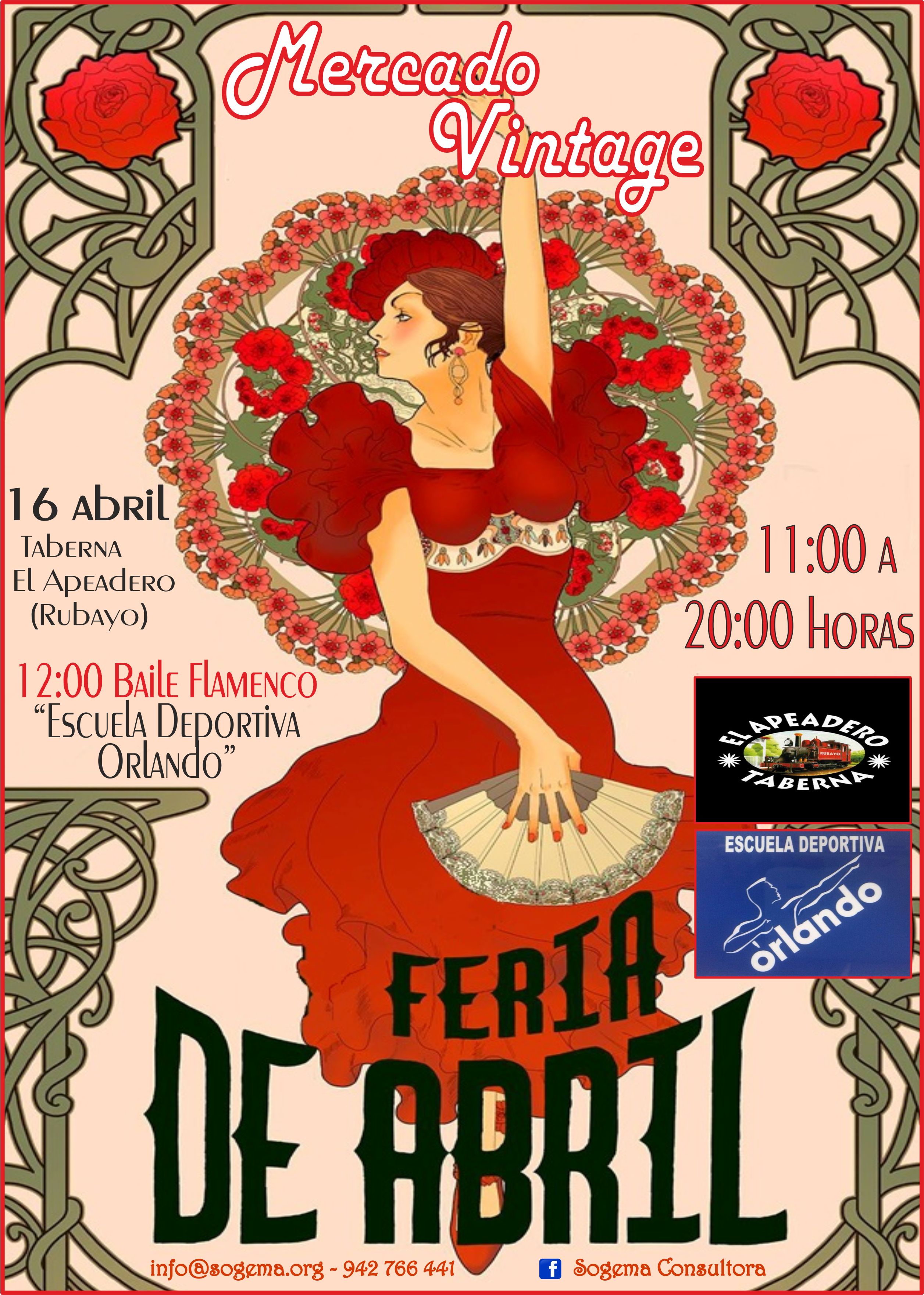 Mercado Vintage en el Apeadero de Rubayo