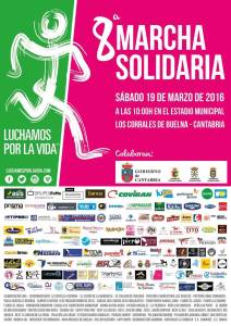 Marcha solidaria en Los Corrales de Buelna