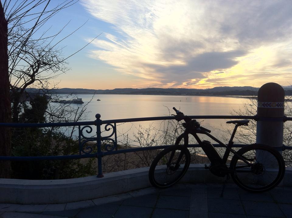 Tour panoramico por santander en bicicleta electrica