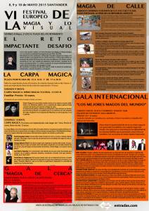Festival internacional de magia 2016 en Santander