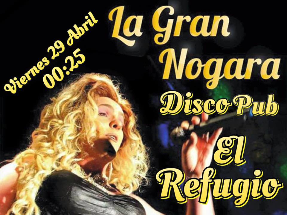 Actuacion de la Gran Nogara en el Refugio de Tanos