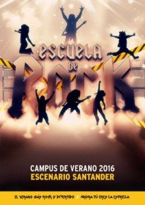 Campus de Verano Escuela de Rock en Escenario Santander