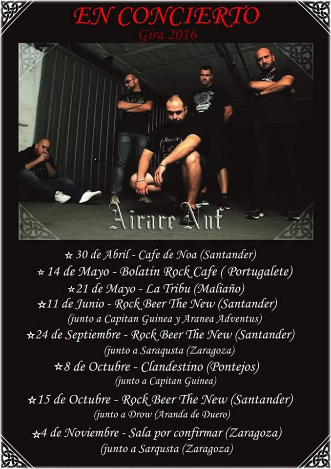Concierto de Airare Nuf en el Cafe de Noa en Santander