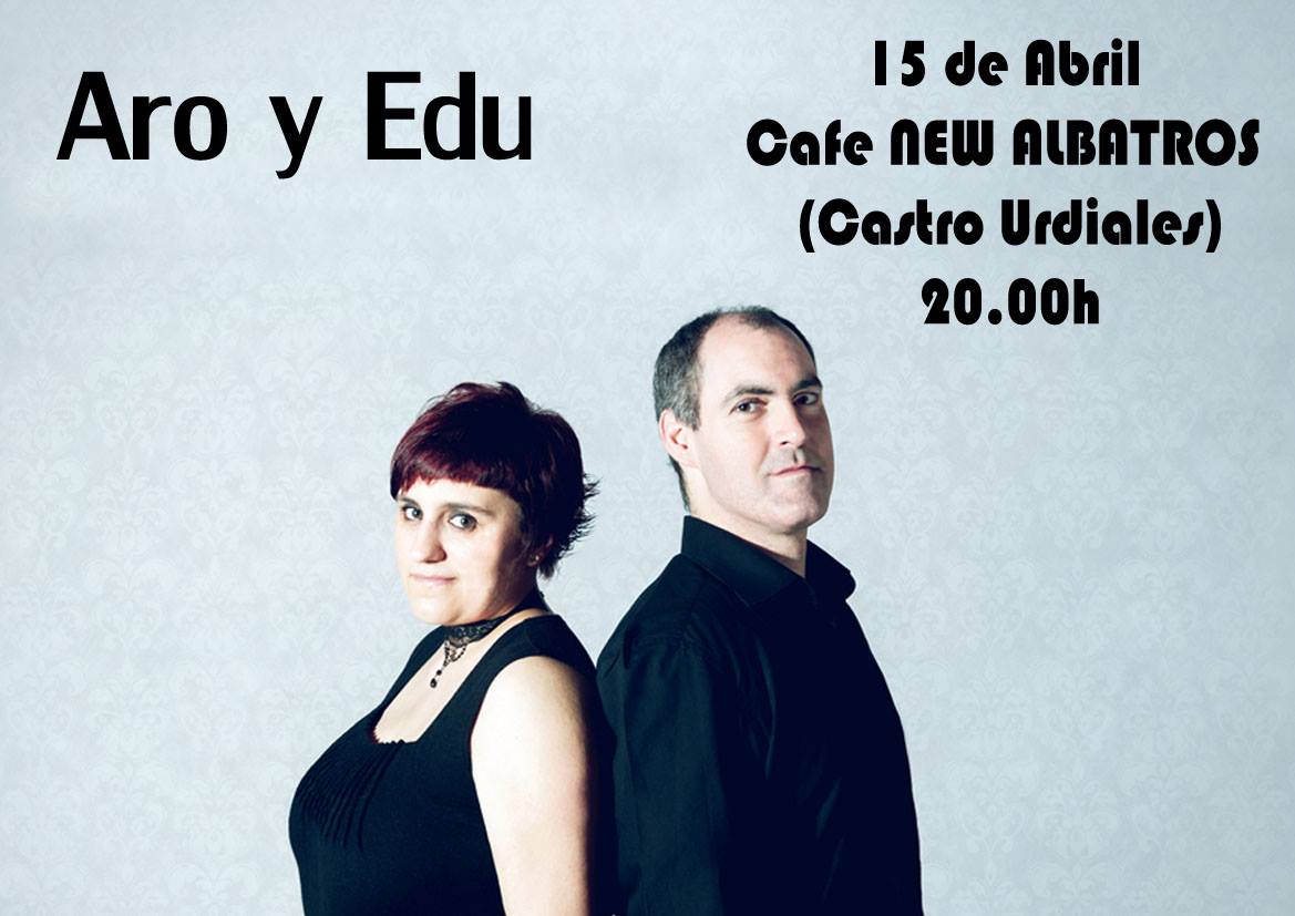 Concierto de Aro y Edu en el New Albatros de Castro Urdiales
