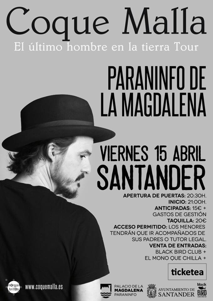 Concierto de Coque Malla en Santander