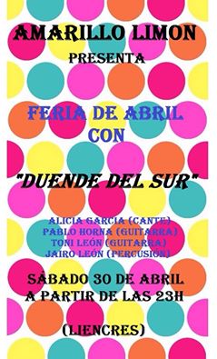 Concierto de Duende del Sur en Amarillolimon de Liencres