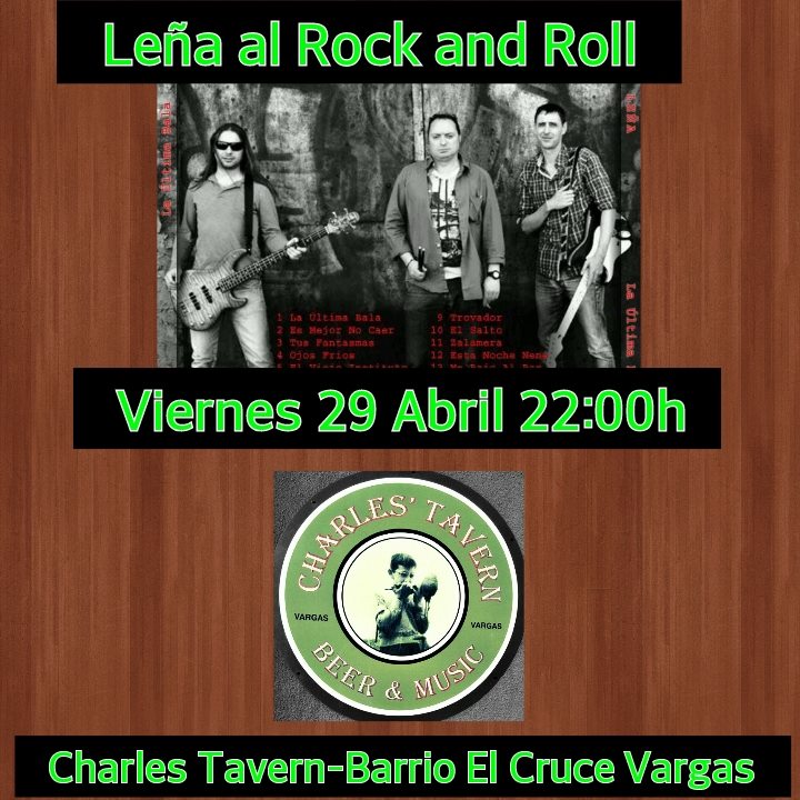 Concierto de Leña en el Charles Tavern de Vargas