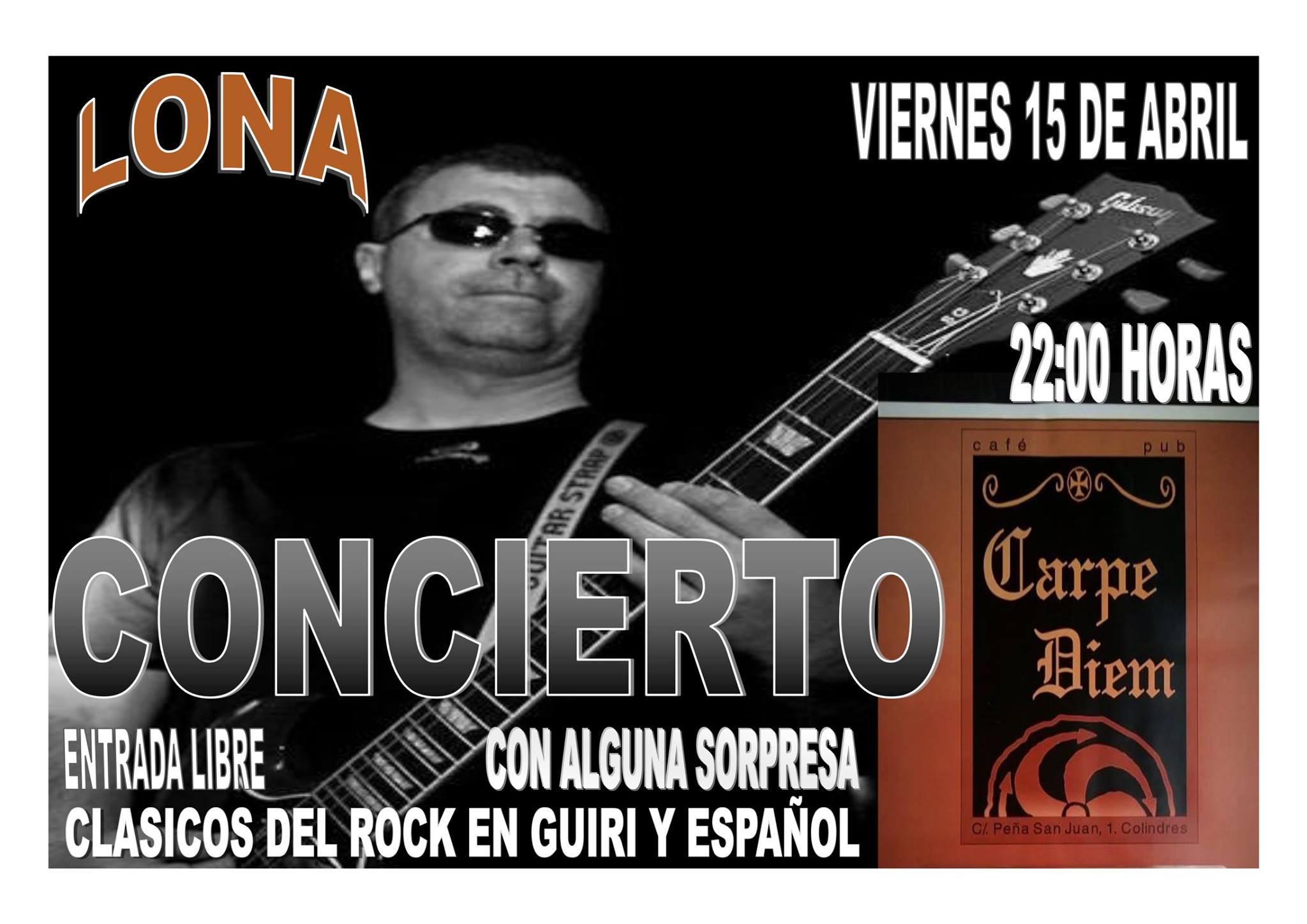 Concierto de Lona en el Carpe Diem de Colindres