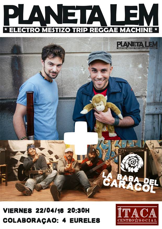 Concierto de Planeta Lem y La Baba del Caracol en Itaca de Torrelavega