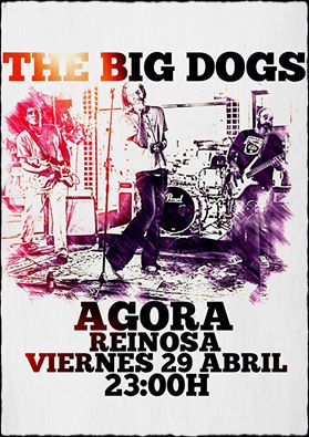 Concierto de The Big Dogs en el Agora de Reinosa