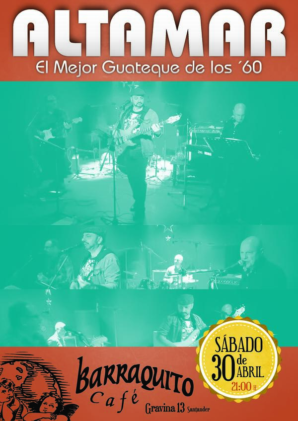 Concierto del Grupo Altamar en el Barraquito en Santander