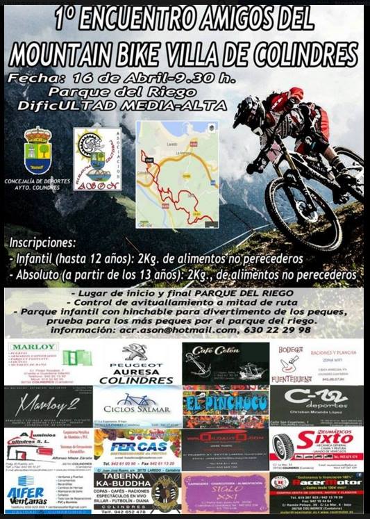 Encuentro amigos de la mountain bike de Colindres
