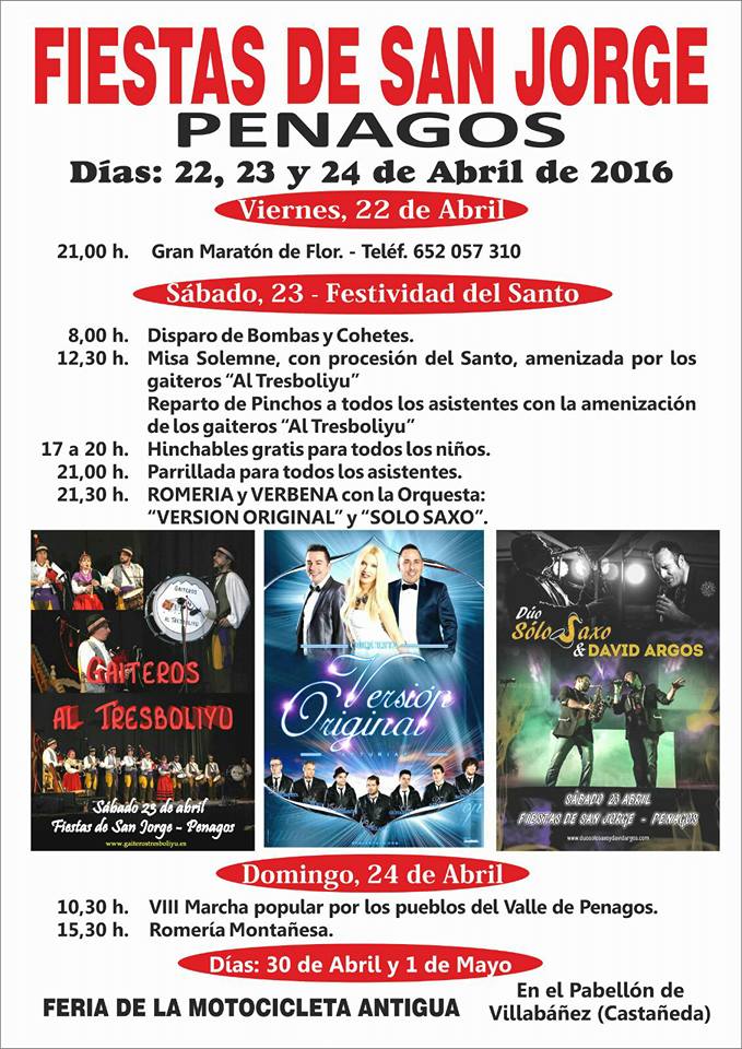 Fiestas de San Jorge en Penagos
