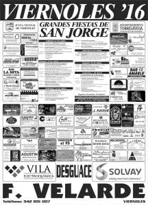 Fiestas de San Jorge en Viernoles 2016
