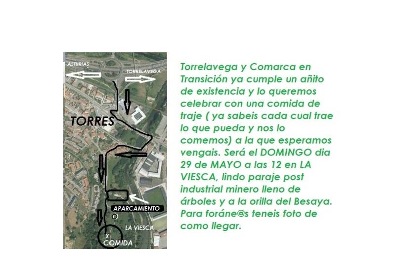 Comida campestre en La Viesca en Torrelavega