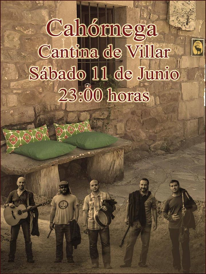 Concierto de Cahornega en La Cantina de Villar