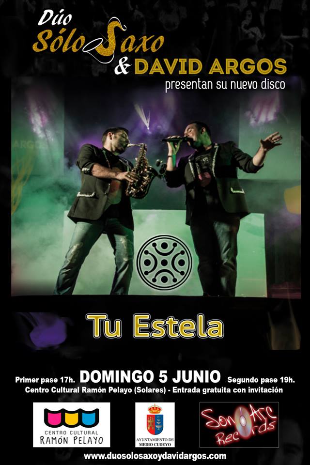 Concierto de Solo Saxo y David Argos en Solares