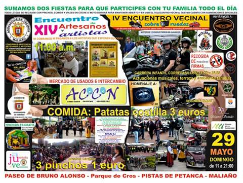 Encuentro vecinal y mercado en Maliaño