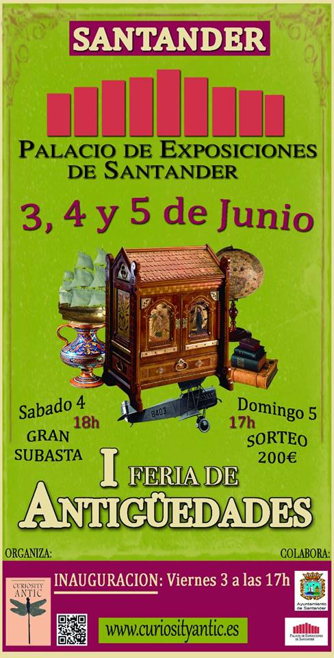 Feria de Antigüedades en el Palacio de Exposiciones de Santander