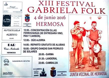 Festival Gabriela Folk 2016 en Hermosa
