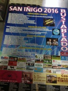 Fiestas de San Iñigo 2016 en Bustablado