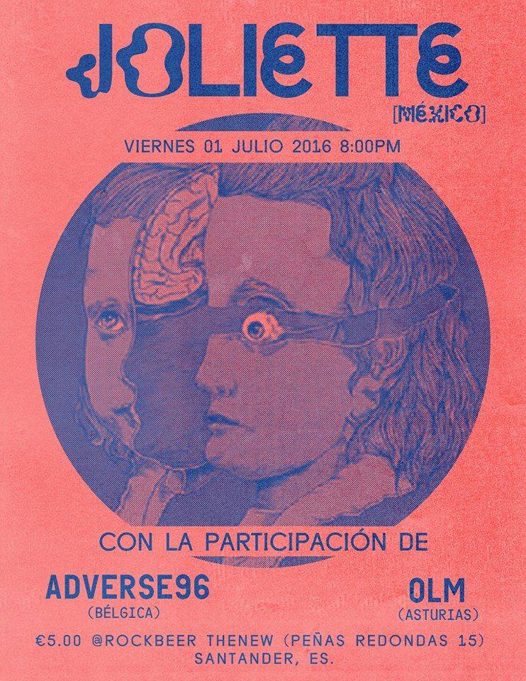Concierto de Joliette en el New en Santander