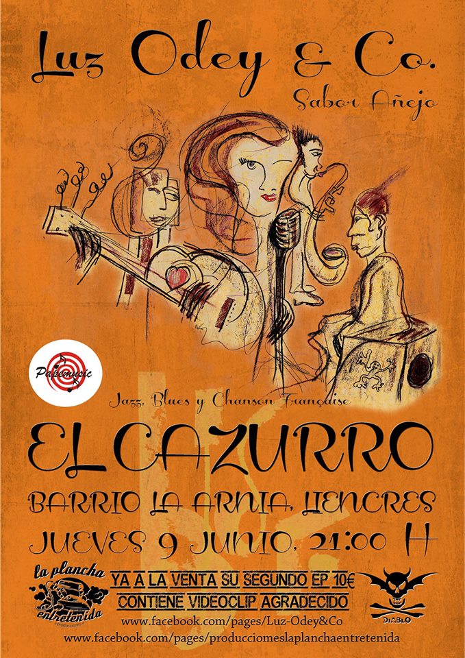 Concierto de Luz odey &Co en el Cazurro en Liencres