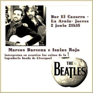 Concierto de Marcos Barcena e Isaias Rojo en el Cazurro en Liencres