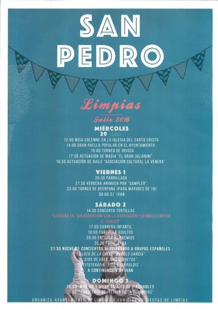 Fiestas de San Pedro en Limpias 2016