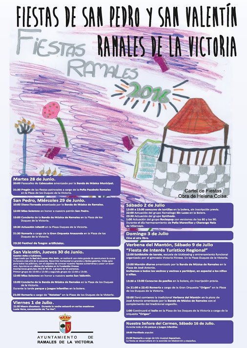 Fiestas de San Pedro y San Valentin en Ramales 2016