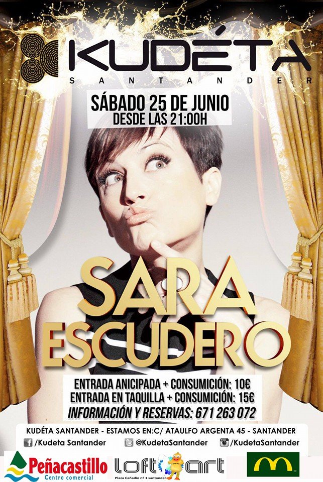Monologo de Sara Escudero en el Kudeta en Santander
