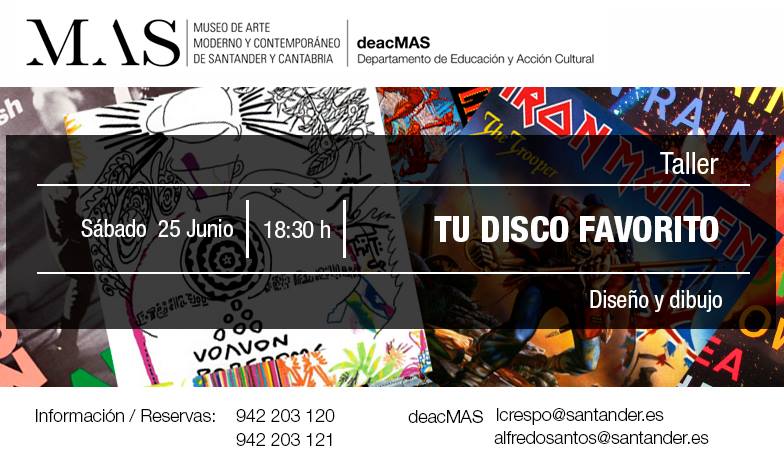 Taller tu Disco Favorito en Mas en Santander