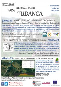 Actividades gratuitas en Tudanca