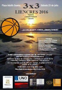 Campeonato de Baloncesto 3x3 en Liencres