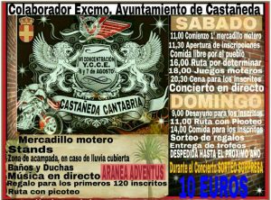Concentracion de motos en Castañeda 2016