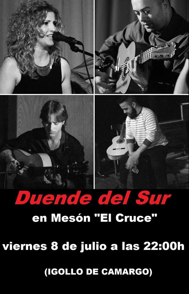 Concierto de Duende del Sur en El Cruce de Igollo de Camargo