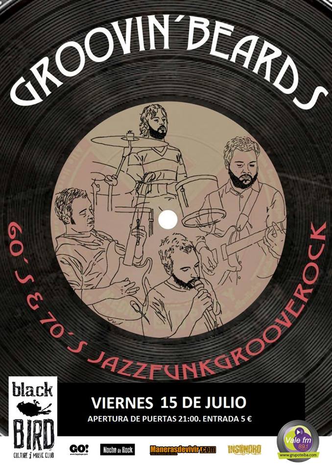 Concierto de Goovin Beards en el Black Bird en Santander