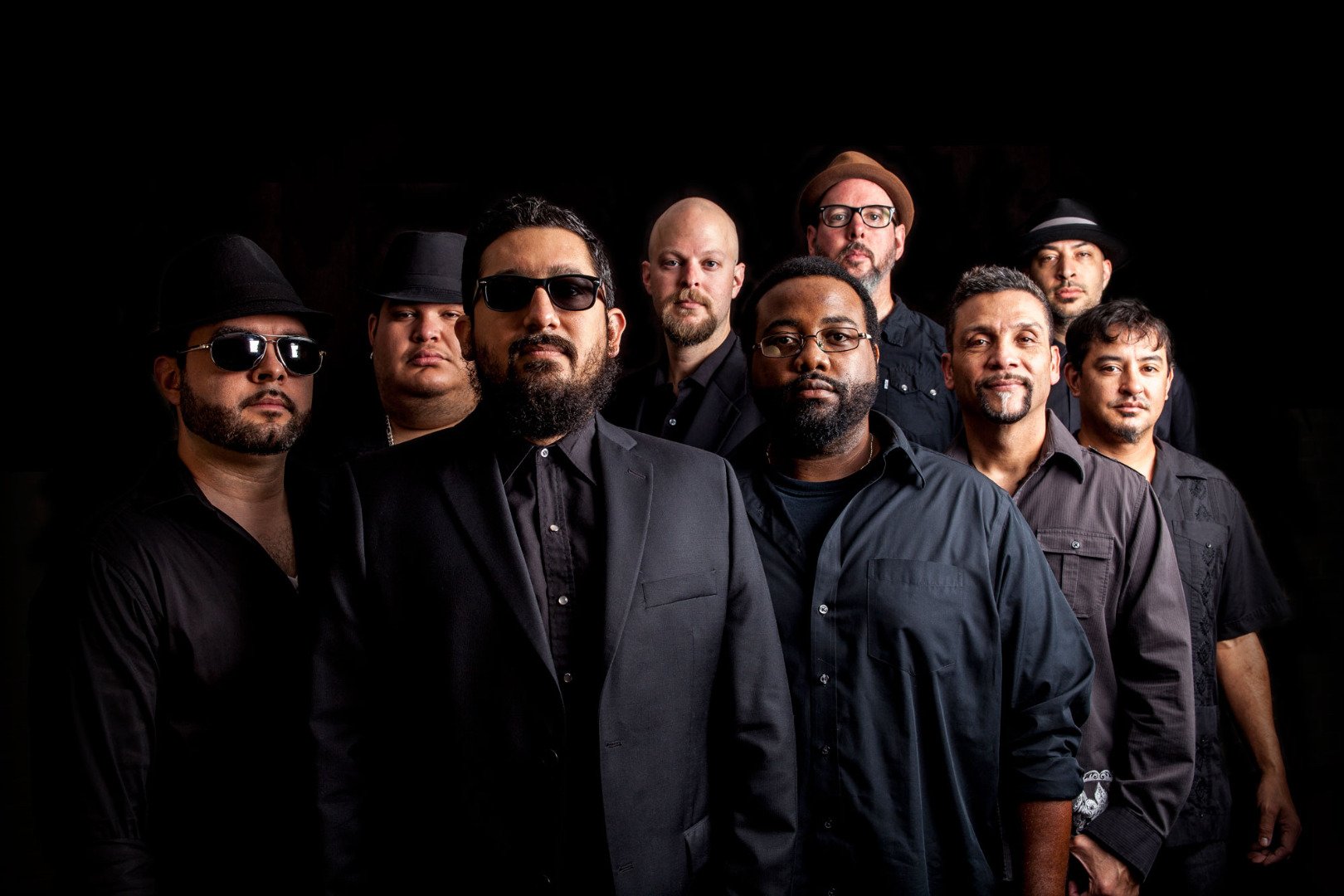 Concierto de Grupo Fantasma en la Plaza Porticada de Santander