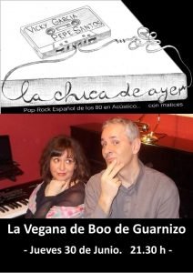 Concierto de La Chica de Ayer en el Cafe de Noa en Santander