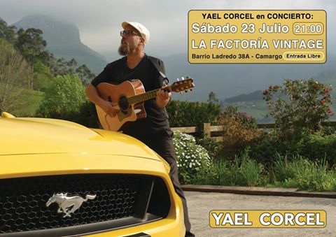 Concierto de Yael Corcel en La Factoria Vintage en Camargo