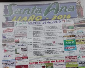 Fiestas de Santa Ana en Liaño